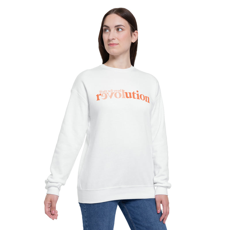 REVOLution // video mirror Unisex Drop Shoulder Sweatshirt